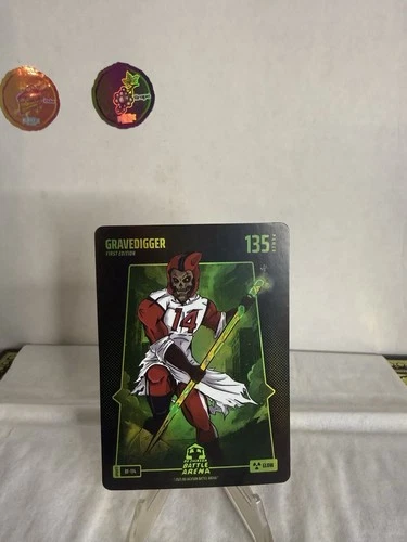 2025 Bo Jackson Battle Arena Update BATTLE FOIL GLOW # BF-114 GRAVEDIGGER Diggs