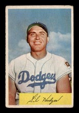 1954 Bowman #138 Gil Hodges (HOF, .992 Fielding) GD Baseball Card