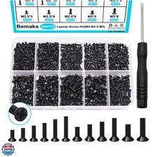 360Pcs Laptop Screws Notebook Computer Tiny Screw Kit 12 Sizes M2 M2.5 M3 Lap...