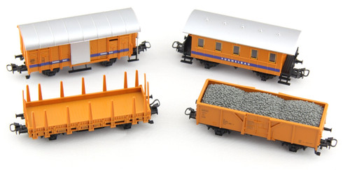 Märklin H0 Tunnelbau Wagen Bauwagen Güterwagen Personenwagen Bauzug 12627 | Condition: Gebraucht