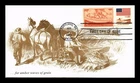 US COVER KMC VENTURE CACHET FIRST DAY OF ISSUE FOR AMBER WAVES OF GRAIN