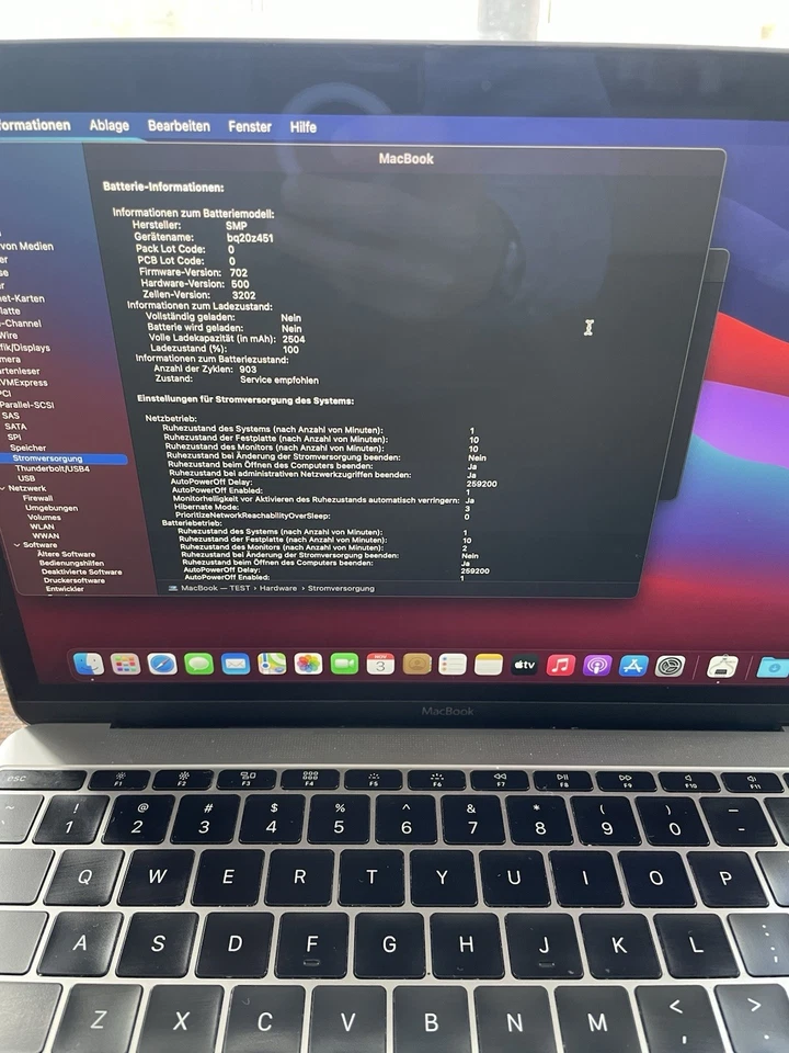 Apple MacBook Retina, 12" Early 2015 A1534 1.3GHz, 8GB RAM 512GB SSD UK keyboard - Bild 3 von 4