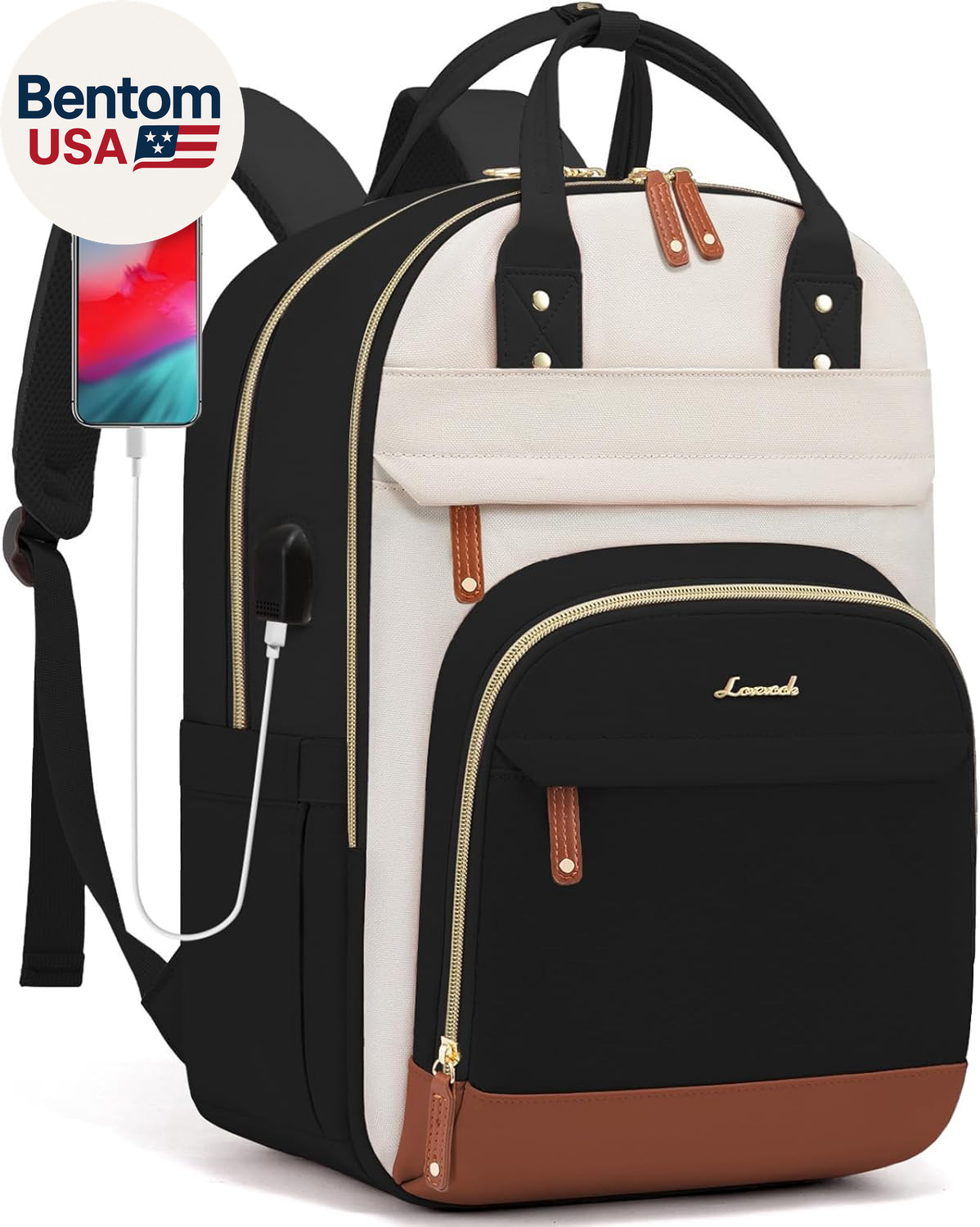 Women,large Capacity 17.3 Inch Laptop Bag Travel Backpack For Wo