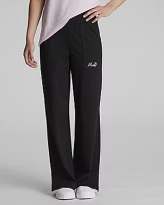 Puma Yoga Pants Women's Plus 1X, 3X High-Rise Yoga Black