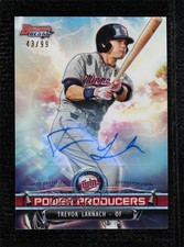 2018 Bowman's Best Power Producers Auto 43/99 Trevor Larnach #PP-TL Auto 1ef4