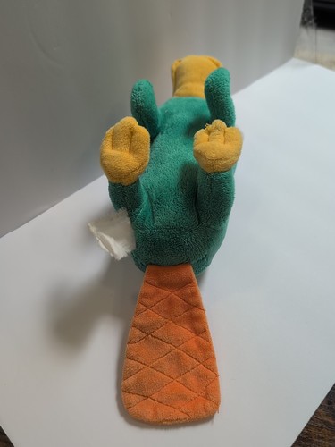 Disney Store Phineas & Ferb PERRY PLATYPUS 7" Plush STUFFED ANIMAL TOY - Picture 6 of 7