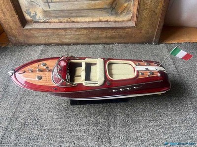 Cream   Colored Riva Aquarama Ship Model - Riva Model - Fengshui Decor