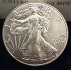 2017 American Eagle .999 1 Oz Silver Bullion Coin OGP -Purple Tone