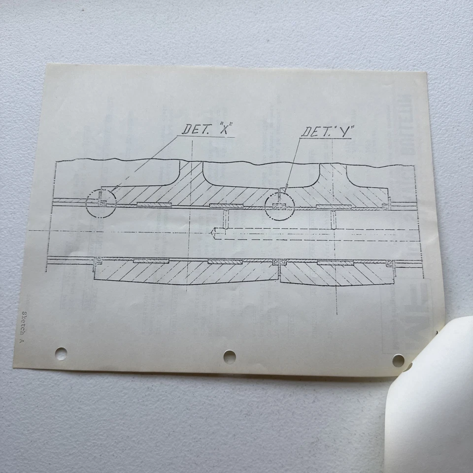 1978 Massey Ferguson MF D400C Crawler Dozer Steering Pedal ICM Service Bulletin - Image 4 of 4