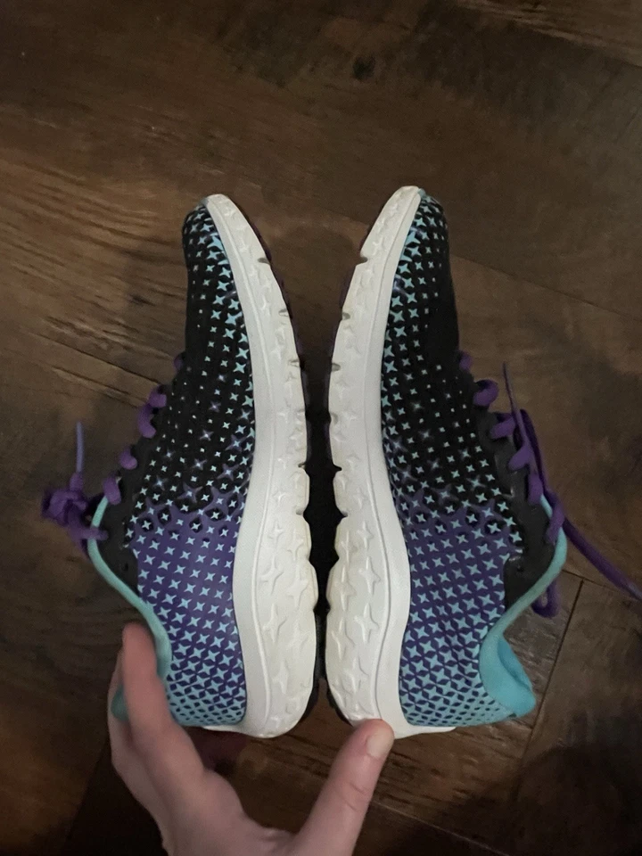 Zapatos para correr Brooks Pure Flow 5 1202071B488 verde azulado/púrpura/negro para mujer 7” Foto 3 de 4