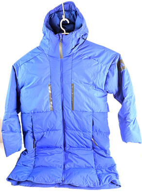 Adidas Sportswear Myshelter Down Parka Semi Lucid Blue Men`s Size XL  JG1530