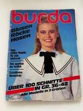 Burda  Special 1983 Vintage Mode Blusen Röcke Hosen Gr. 36-48
