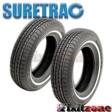 2 Suretrac Power Touring 23575r15 105s White Wall All Season Performance Tires 2 Suretrac Power Touring 23575r15 105s White Wall All Season Performance Tires
