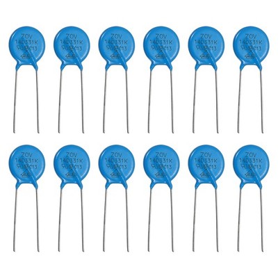 12Pcs Voltage Dependent Resistors 14D331K AC 210V 14.5mm Diameter for AC/DC