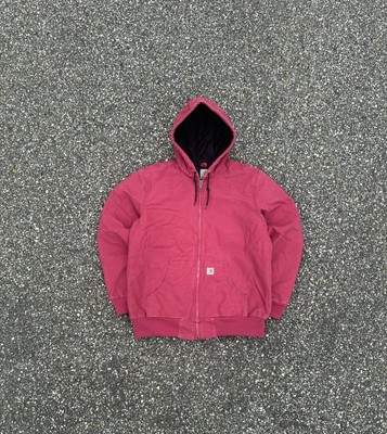 Carhartt ジップアップジャケット ピンク