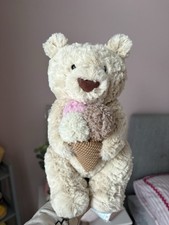 Jellycat Oatus Bear With Ice Cream
