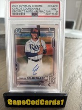 2021 Bowman Chrome - Prospect Autographs Carlos Colmenarez #CPA-CC Refractor...