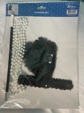 1920s Flapper Accessories Set, Great Gatsby Set Roaring 20's 3 Piece Set
