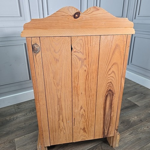Retro Vintage Pair 2 Solid Wooden Pine Bedside Tables Drawers Cupboards Cabinets - Picture 22 of 24