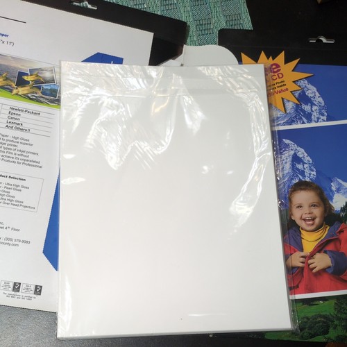 GSI Digital Premium Photo Paper High Gloss 8.5" x 11.0". 2 packs of 25 sheets. - Afbeelding 3 van 4