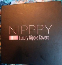 Nippy Luxury Nipple Covers In Box 1 Set Reusable Discreet Coverage Nude NIB
