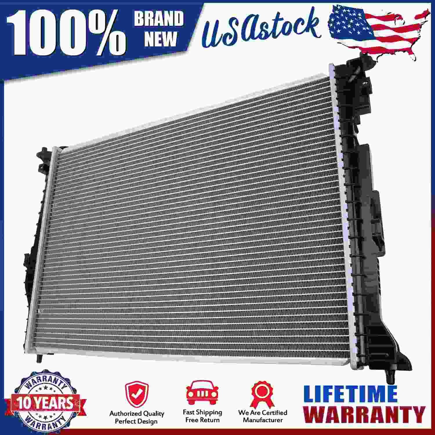 New Engine Radiator Replacement For Genesis G70 2019 2020 2021 2022-2023 L4 2.0L