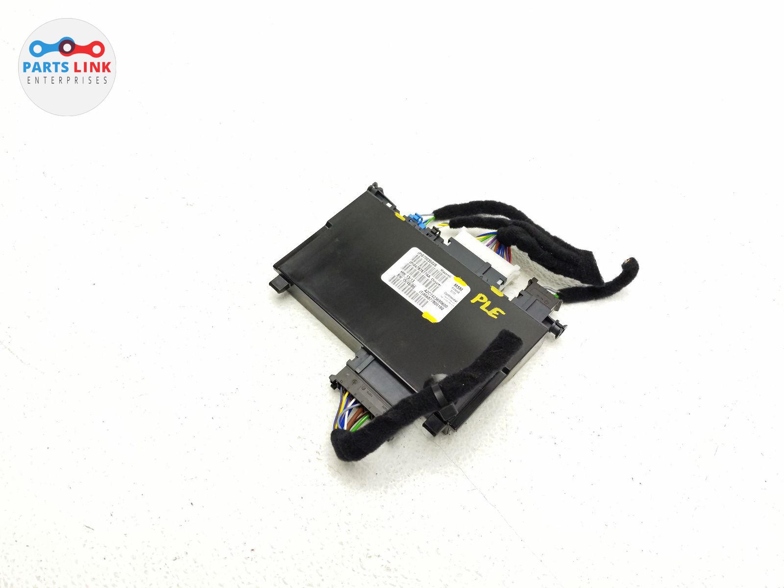 2017-20 MASERATI LEVANTE FRONT LEFT SEAT CONTROL MODULE 670035026 HARNESS M161