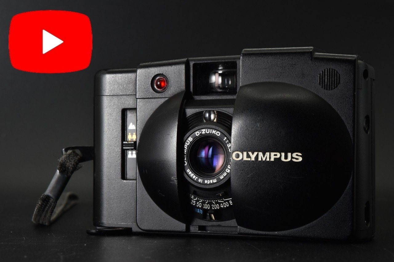 [1-Yr Warranty] Olympus XA2 Black Point & Shoot 35mm Film Ca