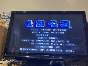 1943: The Battle of Midway NES Authentic Tested Box & Game SMELLS READ DESCRIPTI