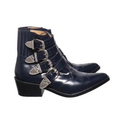 Toga Pulla, Boots, Größe: 38, Blau, Leder, Damen #U2N