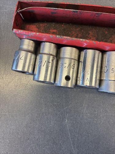 14 Pc Set Of MAC Chrome Sockets 1/2” Drive, 6 Pt 1 1/4” - 7/16” SAE - Picture 8 of 15