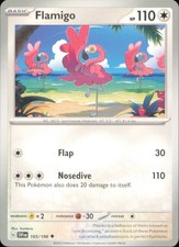 flamingo pokemon card value Flamigo (227/193)  PokeGuard [Colorless]. Flamingo EX 160/191 S&V Surging