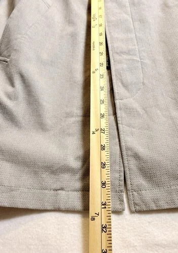 Banana Republic Men’s MAC JACKET-P Gray Lined Cotton Mac Jacket Button M image 13
