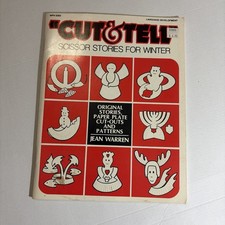 Totline Cut & Tell Scissor Stories for Winter Craft Book Cut Outs Patterns