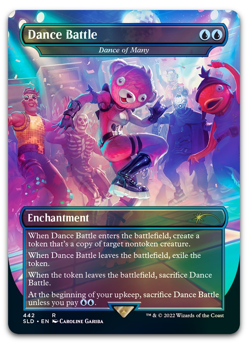 Dance Battle - Dance of Many #442 (Foil) (NM) Secret Lair Drop SLD Magic MTG