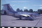 Lockheed F-104 (2) Genuine aircraft slide/slide Belgium AF FX100 AGFA