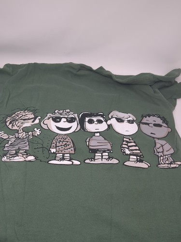 The Peanuts Gang In Sunglasses Wrap Around 90’s Vintage Changes T-Shirt Size L - Bild 8 von 13
