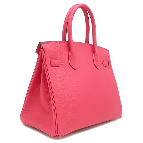 HERMES Birkin 30 handbag Epsom leather rose 11.8*9*5.9 inch image 4