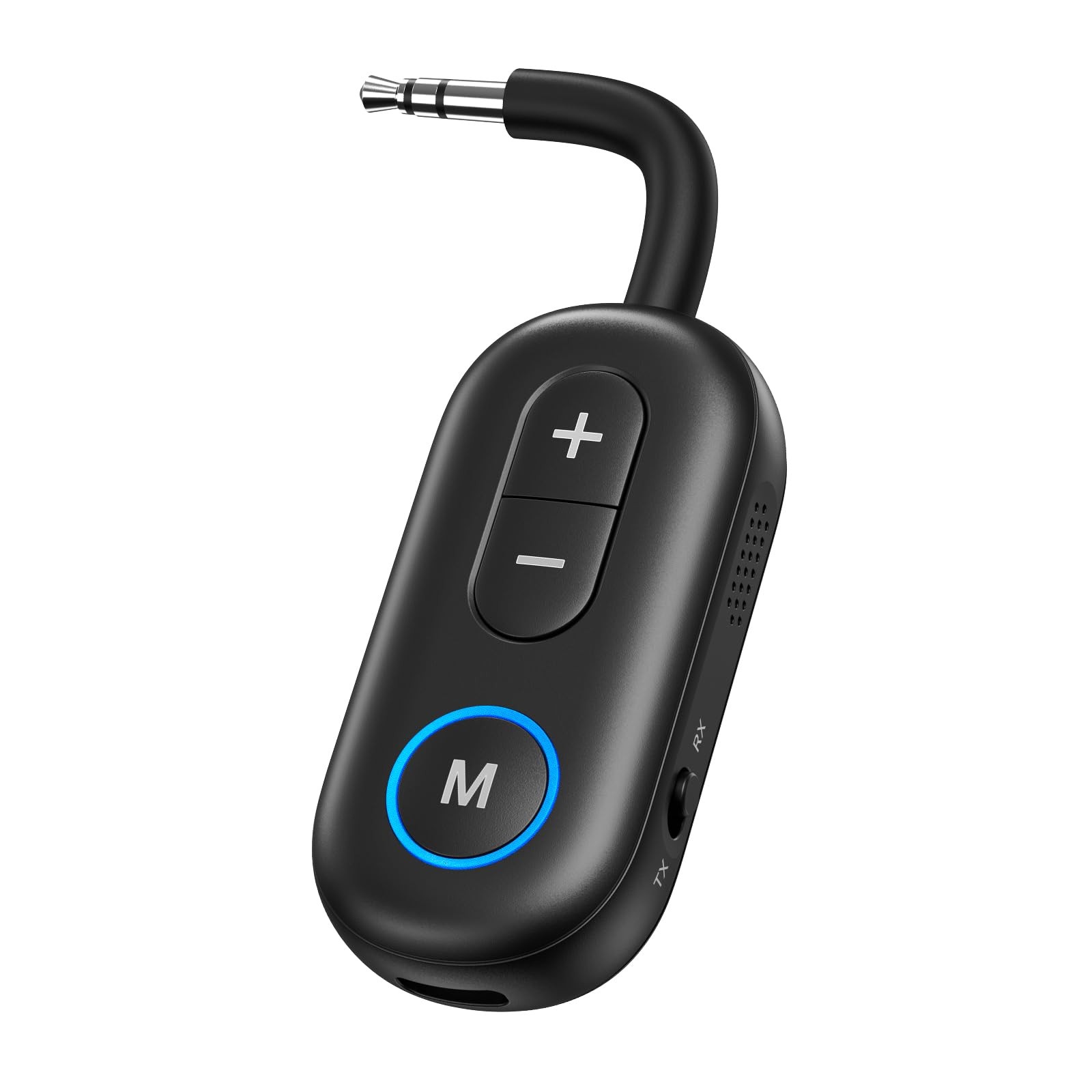 Bluetooth 5.3 Transmitter and Receiver for Airplane Wireless Audio Adapter 2-in-1 Dual Mode