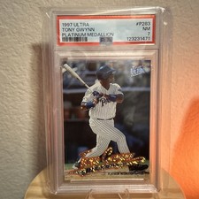 1997 Fleer Ultra Platinum Medallion #P283 Tony Gwynn PSA 7 *ONLY 7 HIGHER*