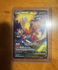 The Pokémon Company Pokémon TCG Blaziken V TG14/TG30 Silver Tempest Holo Eng on eBay