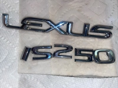 lexas is250 trunk emblem