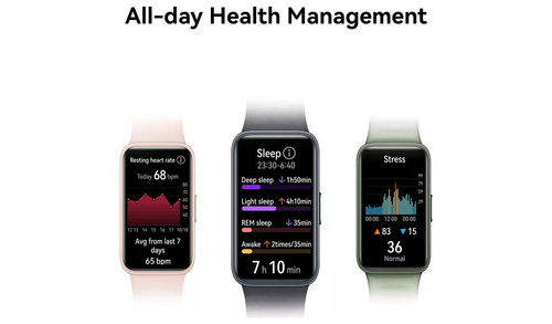 Huawei Band 8 Midnight Black Smart Watch Fitness Tracker - 第 4/4 張圖片
