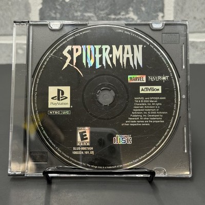 Spider-Man (Sony PlayStation 1, 2000) Disc Only