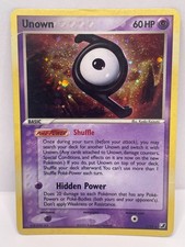 Pokemon TGC Unown (Z) EX Unseen Forces Holo Rare Z/28 Moderately Played- on eBay