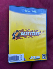 Acclaim Crazy Taxi Nintendo GameCube Complete w/ Manual T NTSC-U/C 2002