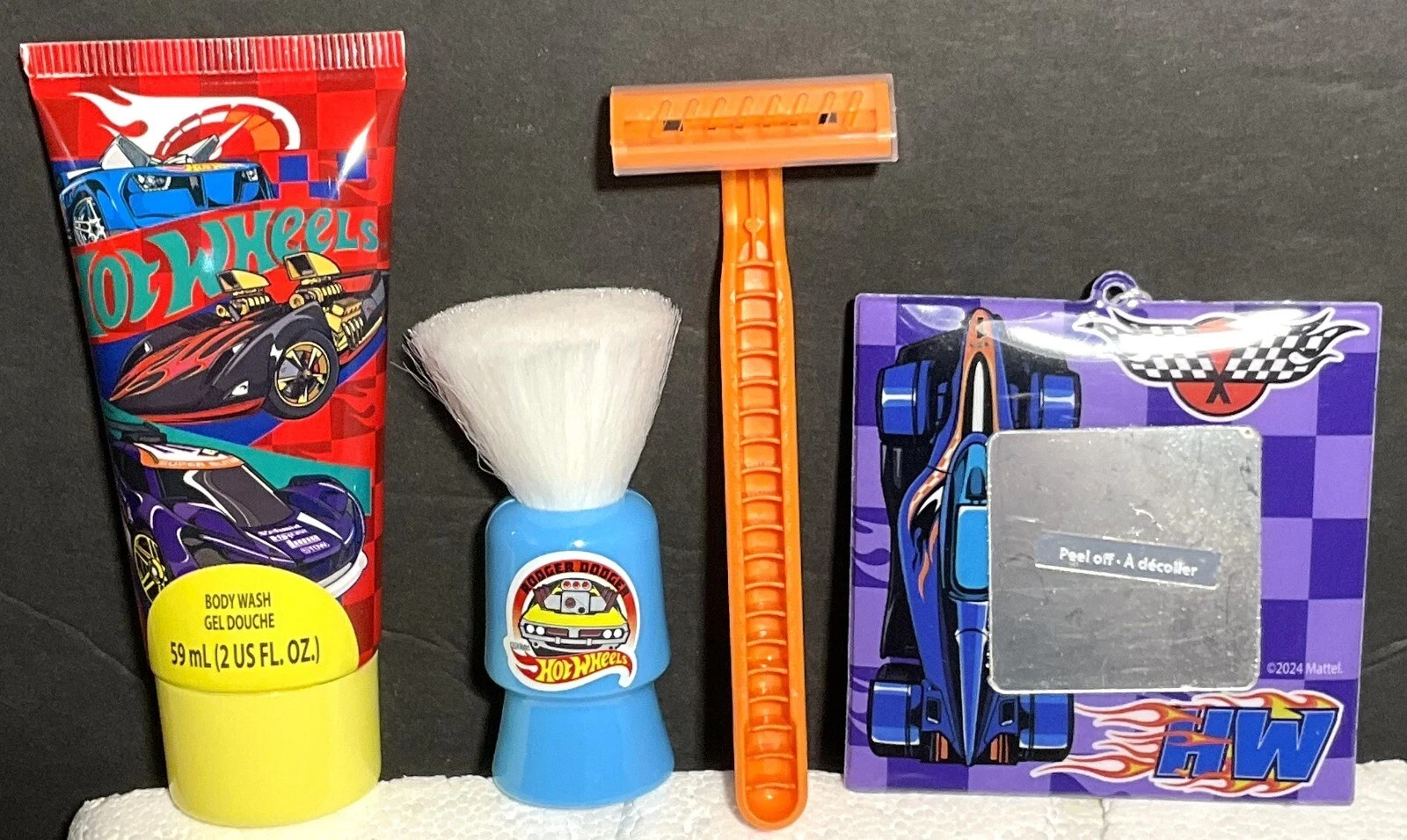 Hot Wheels My First Shaving Kit Pretend Play Razor Bath Set Kids Toy Ages 3+ New