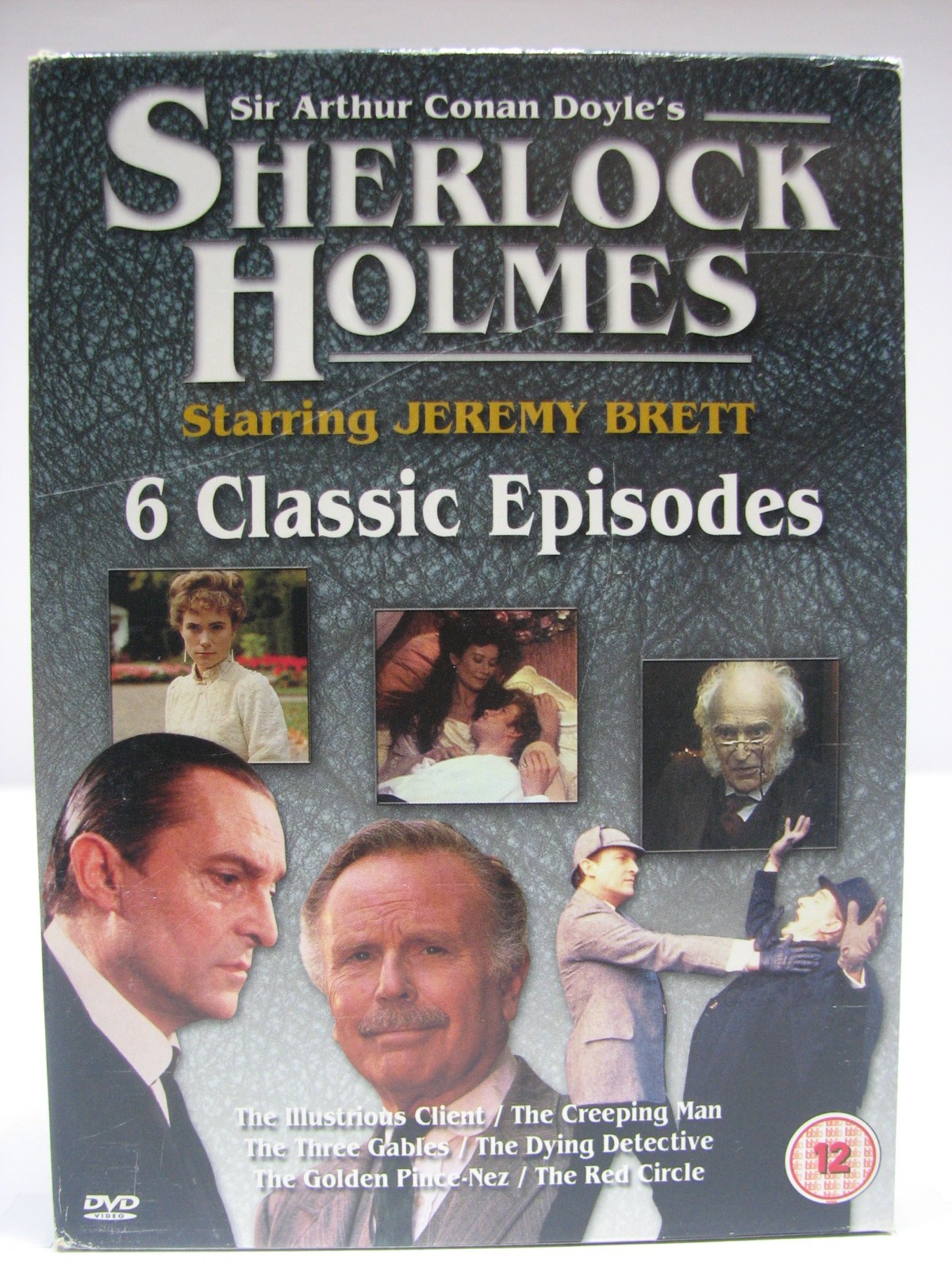 Sherlock Holmes - Jeremy Brett - 6 Classic Episodes  (DVD) REGION 2