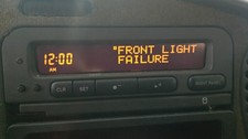 Saab 9-3 99-03 93 digital info screen SID2 display dash lcd unit OEM 12806119