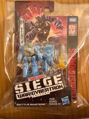 Transformers Siege Blowpipe Battle Master Actionfigur Sammlerstück